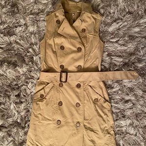 Authentic Burberry trench dress